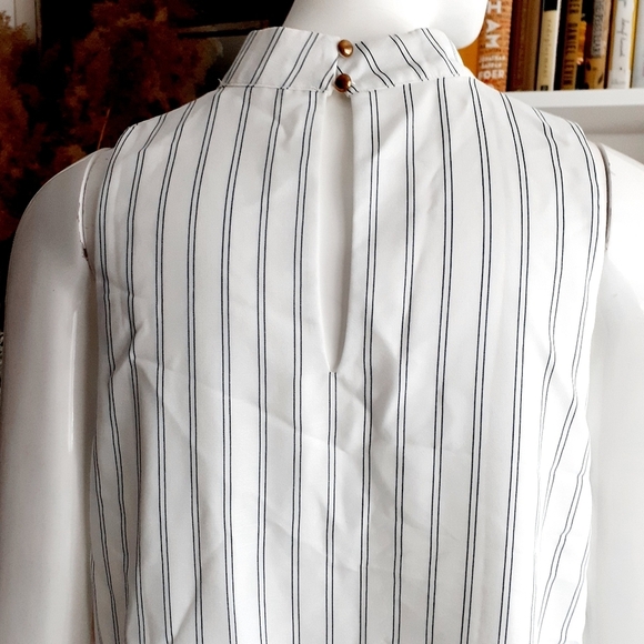 Sweet wonderer White Striped Mini Dress - Picture 7 of 8